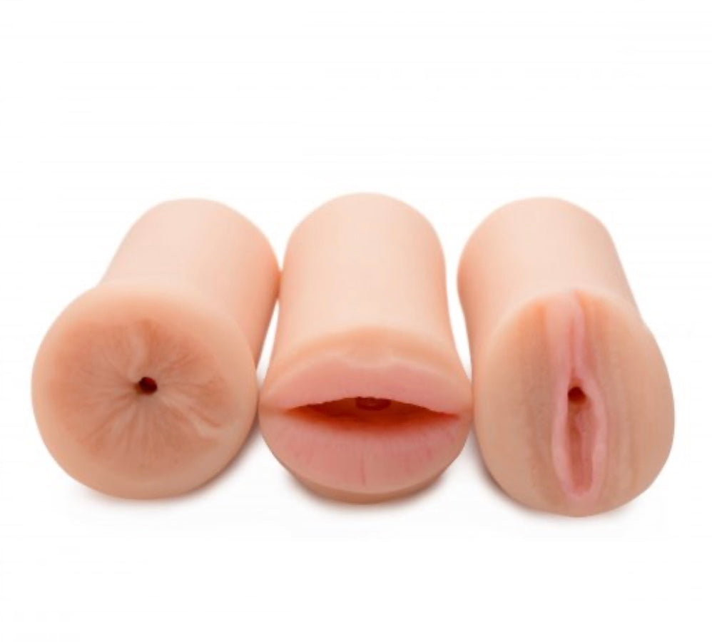 Jesse Jane Three Way Pussy Ass and Mouth Stroker Set