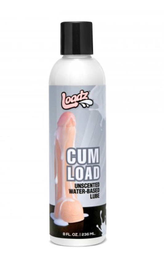 Cum Load Unscented Water-Based Semen Lube- 8 oz