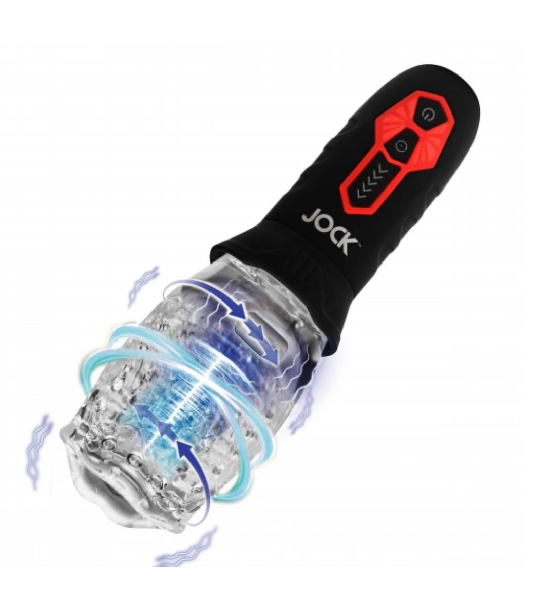JOCK - Spinning and Vibrating Masturbator