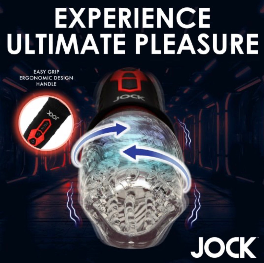 JOCK - Spinning and Vibrating Masturbator