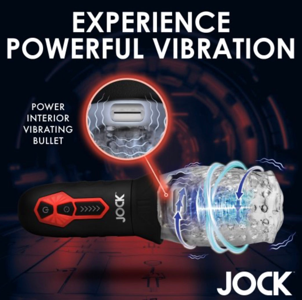 JOCK - Spinning and Vibrating Masturbator