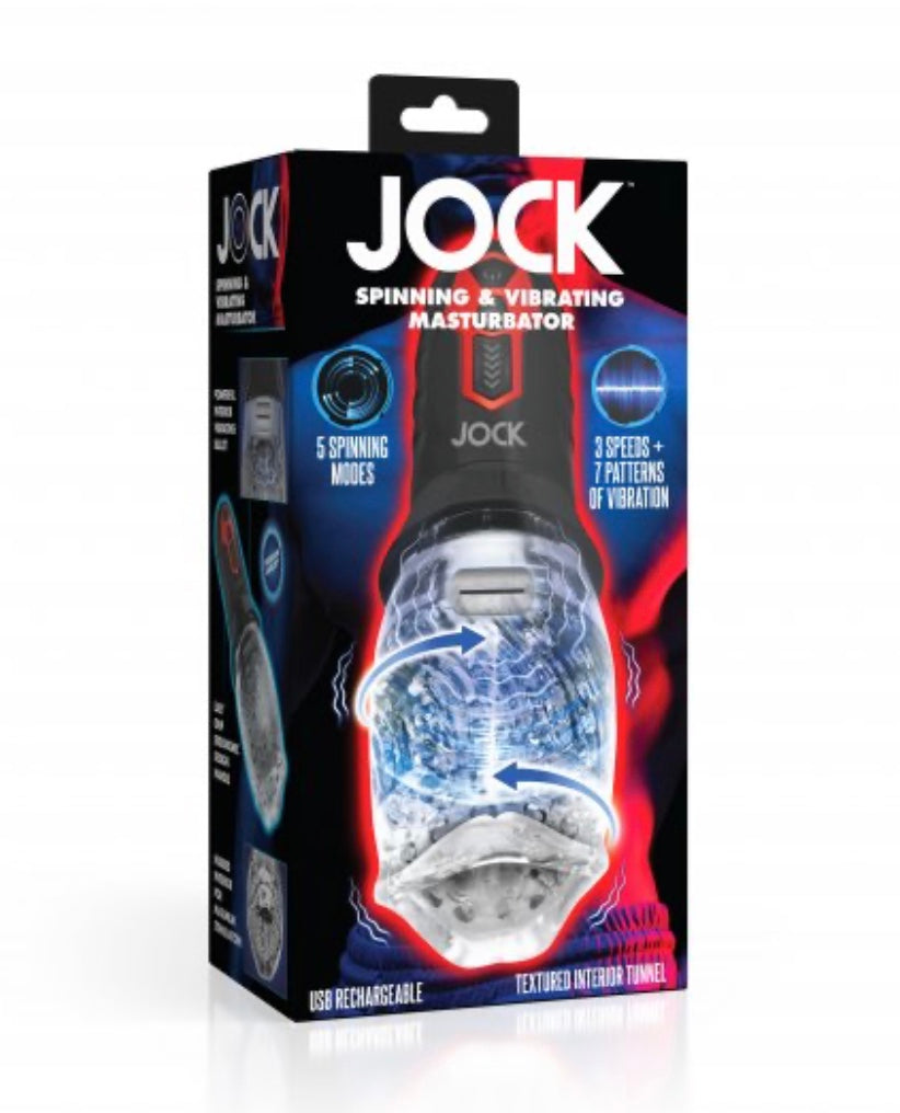 JOCK - Spinning and Vibrating Masturbator
