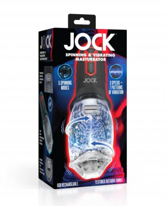 JOCK - Spinning and Vibrating Masturbator