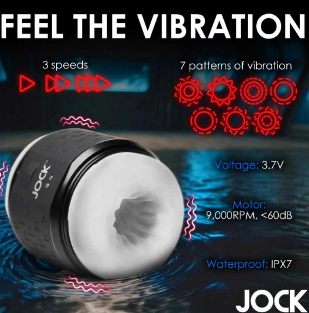 JOCK  Vibrating Double Stroker